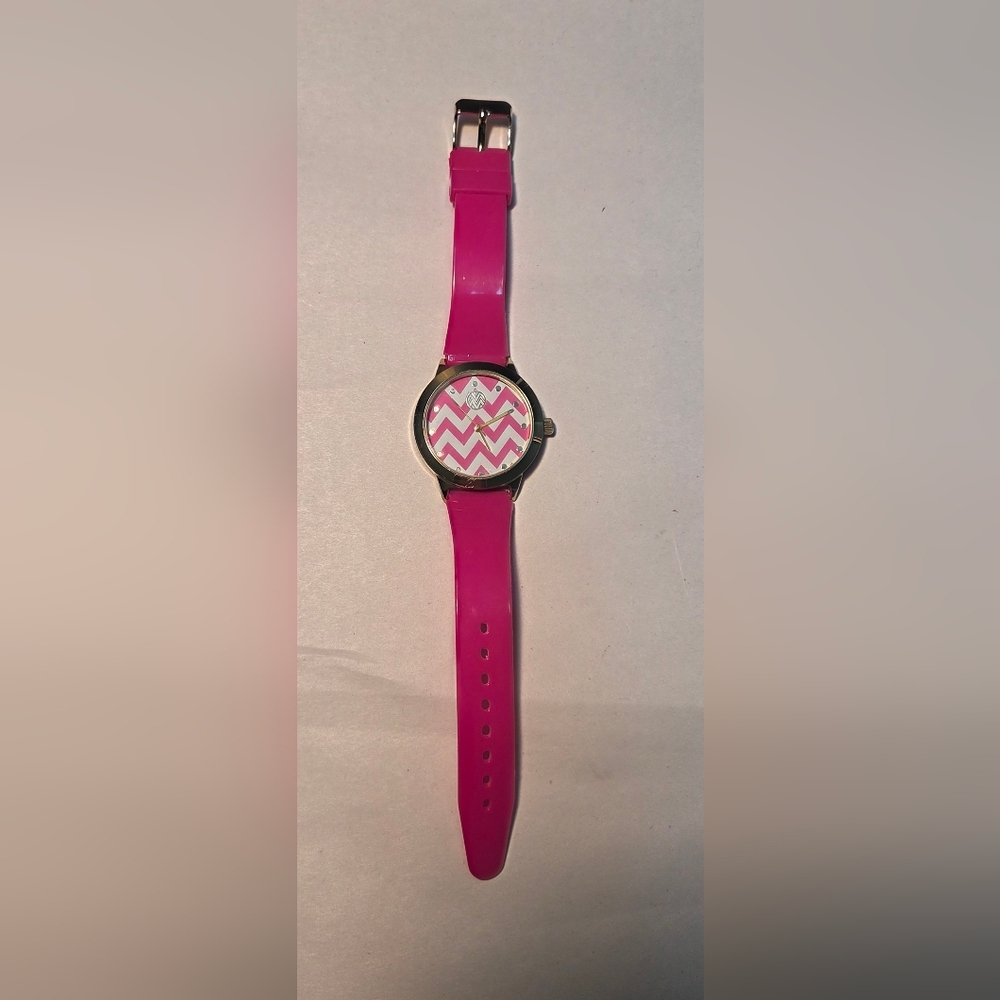MacBeth Collection By Margaret Josephs Watch Womens Pink  Synthetic Band